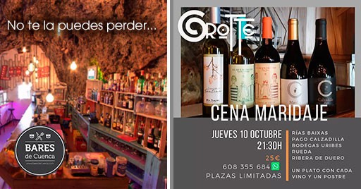 Cena Maridaje | Grotte