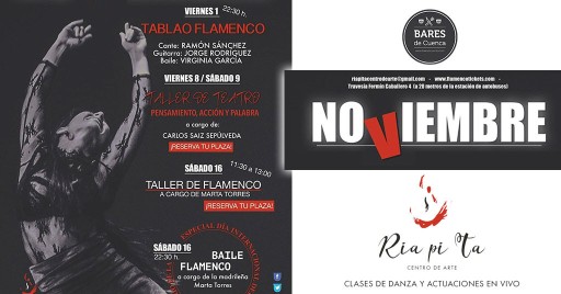 noche de flamenco en Cuenca en el tablao de Ria pi ta