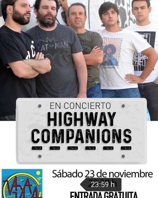 Highway companions en Directo | Pub Vaya Vaya