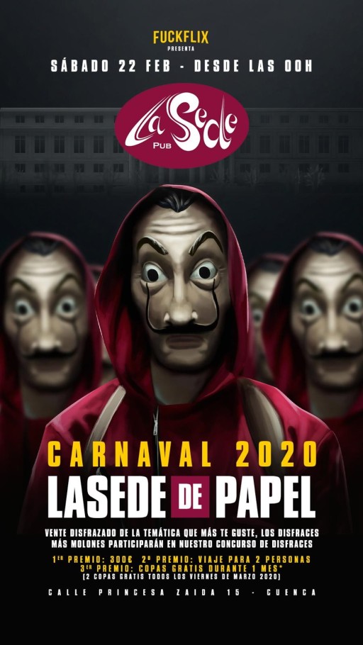 Carnaval 2020 La Sede de Papel