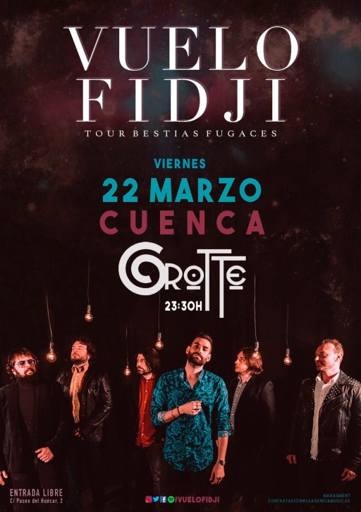 Concierto Vuelo Fidji | Grotte