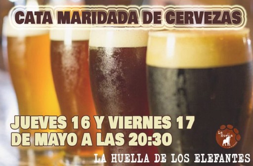 Cata maridada de cervezas | Huella de los Elefantes