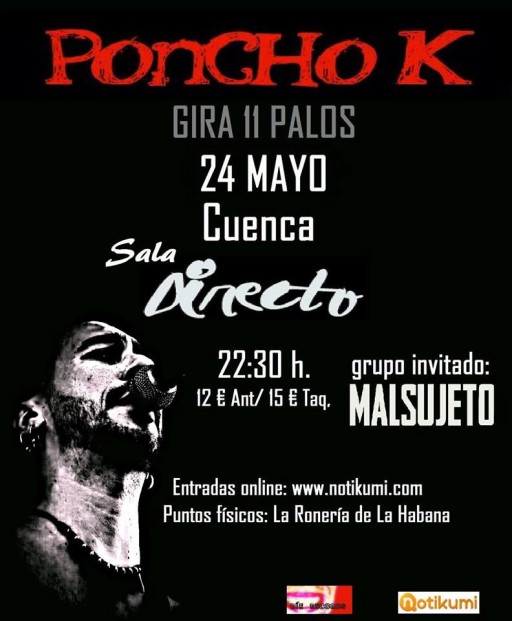 Poncho K en concierto | Directo Cuenca