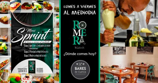 Menú Sprint | Romera Bistrot.