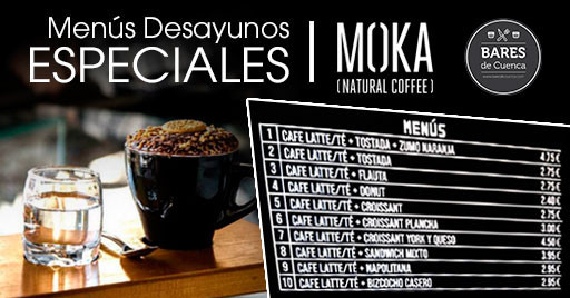 Menús Desayunos especiales | Moka